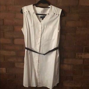 Alexander McQueen for Target white shirtdress